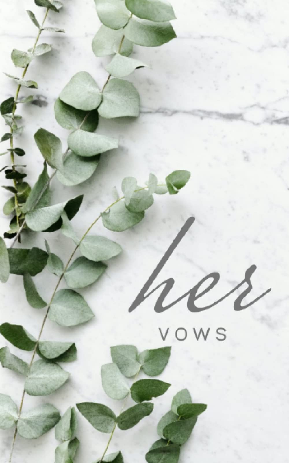 Her Vow Book For Wedding | 24-Page Vow Book | Wedding Notes | Wedding Journal | His and Her Vow Book Sold Seperately: 5x7 Her Vow Book For Wedding Day