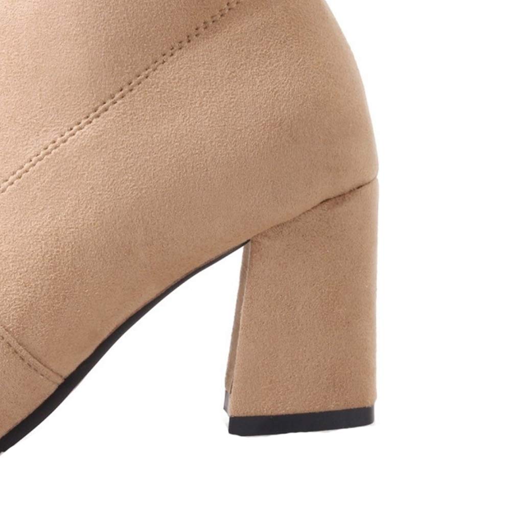 Cuissardes Simples pour Femme avec Talon Carré