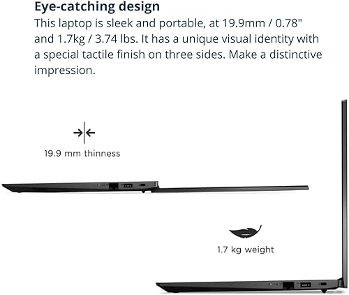 Miniatura 4 de Lenovo Computadora portátil V15, pantalla FHD de 15.6 pulgadas, procesador AMD Ryzen 5 5500U Hexa-core (Beat Intel i7-1065G7), 16 GB de RAM, SSD