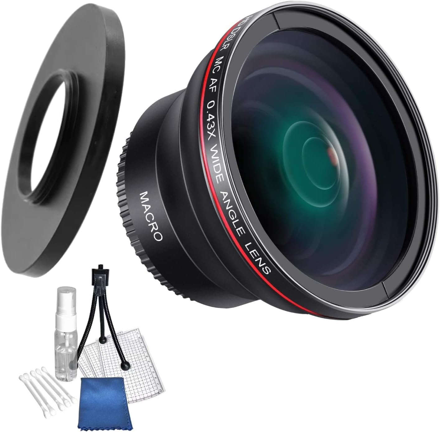 HD 0.45X Wide Angle/W Macro Lens for Sony HCR-CX100,CX110 30 & 37mm CAMCORDERS