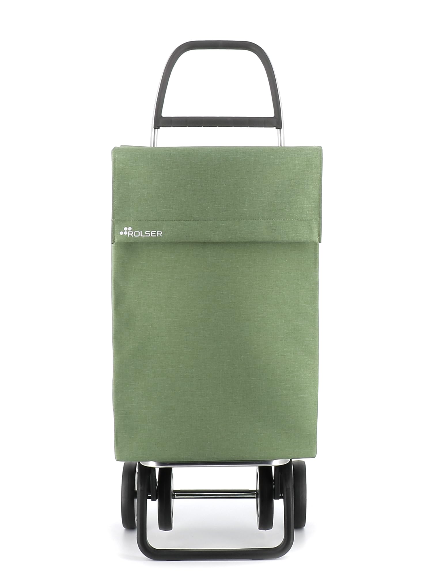 Chariot de Course Rolser Jean Tweed 4 Roues - Vert
