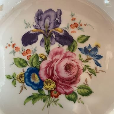 スタイルズ(STYLES) ⑩ 薔薇バスケット 西洋陶器 置物 オブジェ 食器