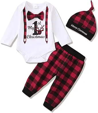 NZRVAWS Baby Boy Clothes Newborn Romper Set with Hat