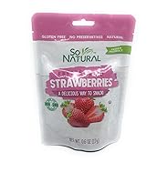 Vista 1 de So Natural Fresas liofilizadas (fresa, paquete de 6)