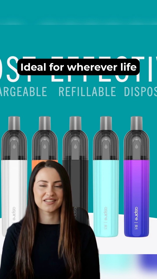 Aspire ONE UP R1 Vape Kit [White] - Refillable, Rechargeable, High Puff  Count, Simple Operation, MTL Vaping, 0.8 Ohm Mesh Coil, Side Fill, 50/50  and Nic Salts, E Cigarettes, No Nicotine: Amazon.co.uk: