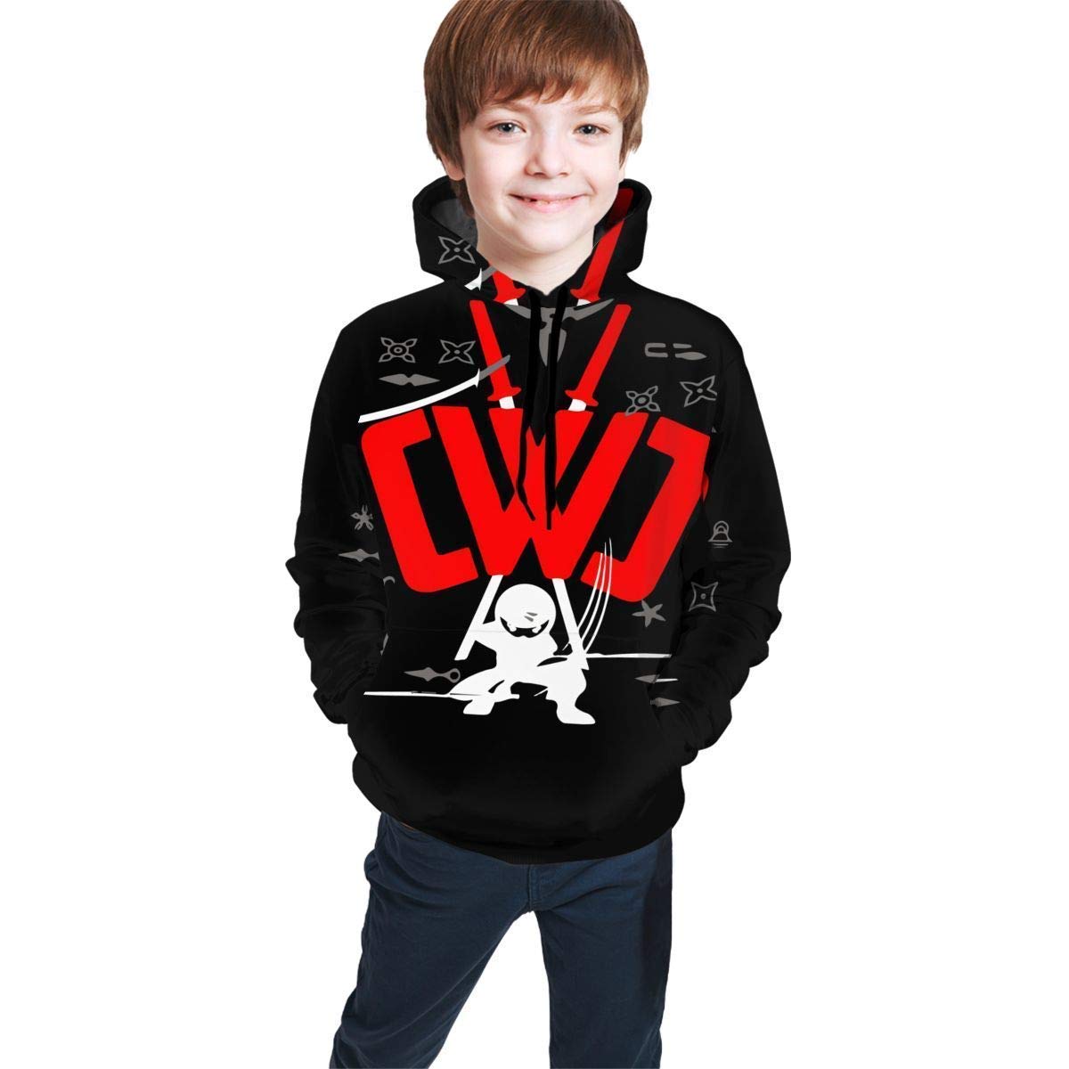 Harla Chad Wild Clay Youth Boys Girls 3D Print Pullover Hoodies Hooded Seatshirts Sweater