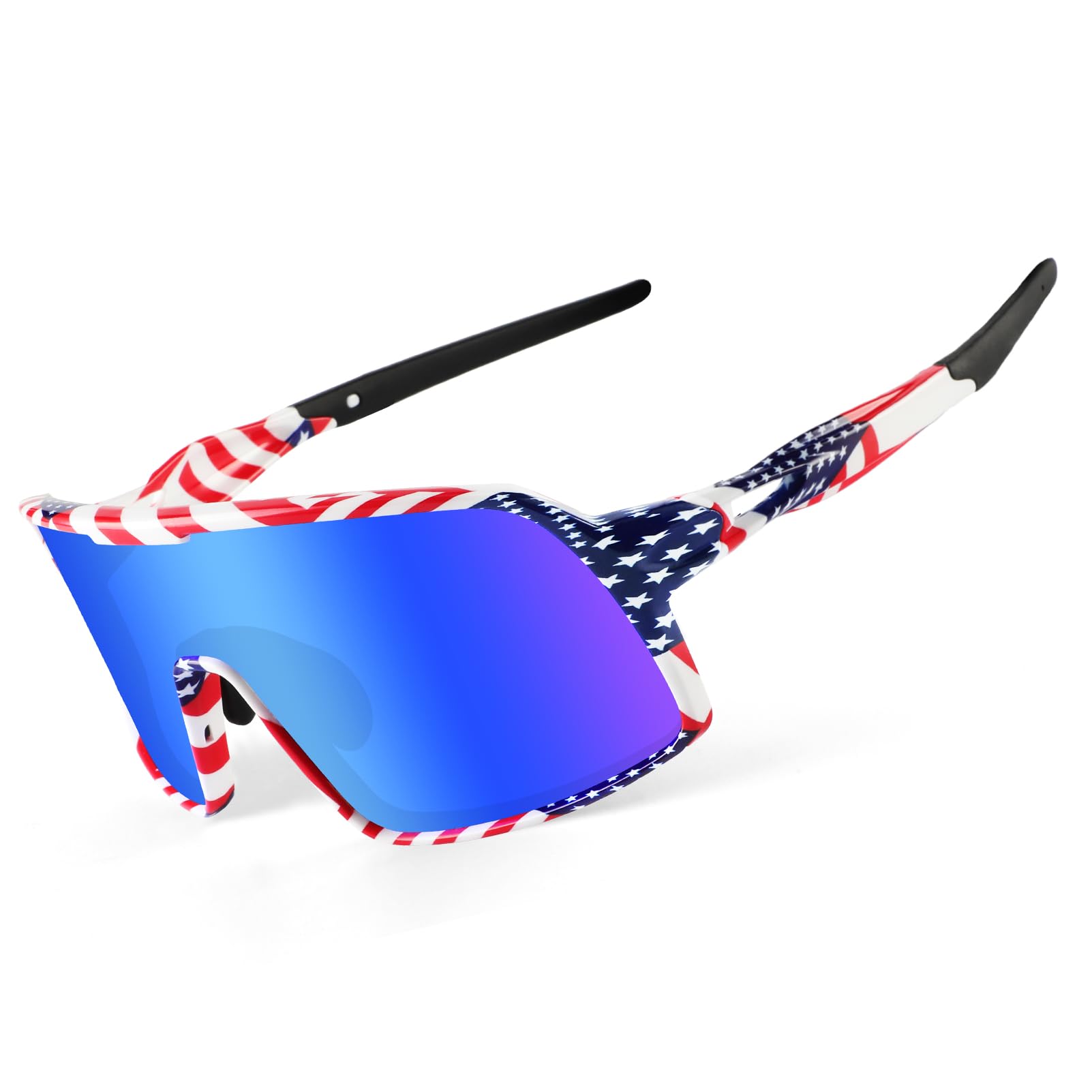 BangLong Polarized Sports Sunglasses for Men Women, Running Sun Glasses