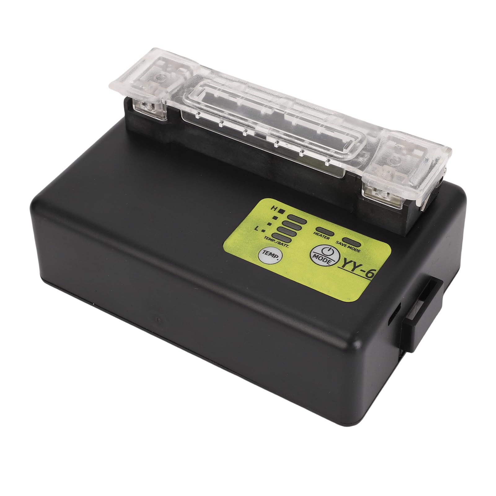 Calentador de empalmador de fusión Horno de calentamiento de tubo termorretráctil externo Accesorios de máquina de empalme de fibra óptica con batería de iones de litio para