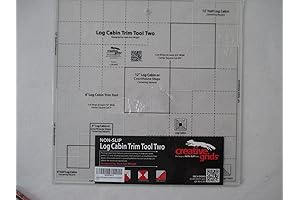 10" Wonky Log Cabin Trim Tool Creative Grids Log Cabin