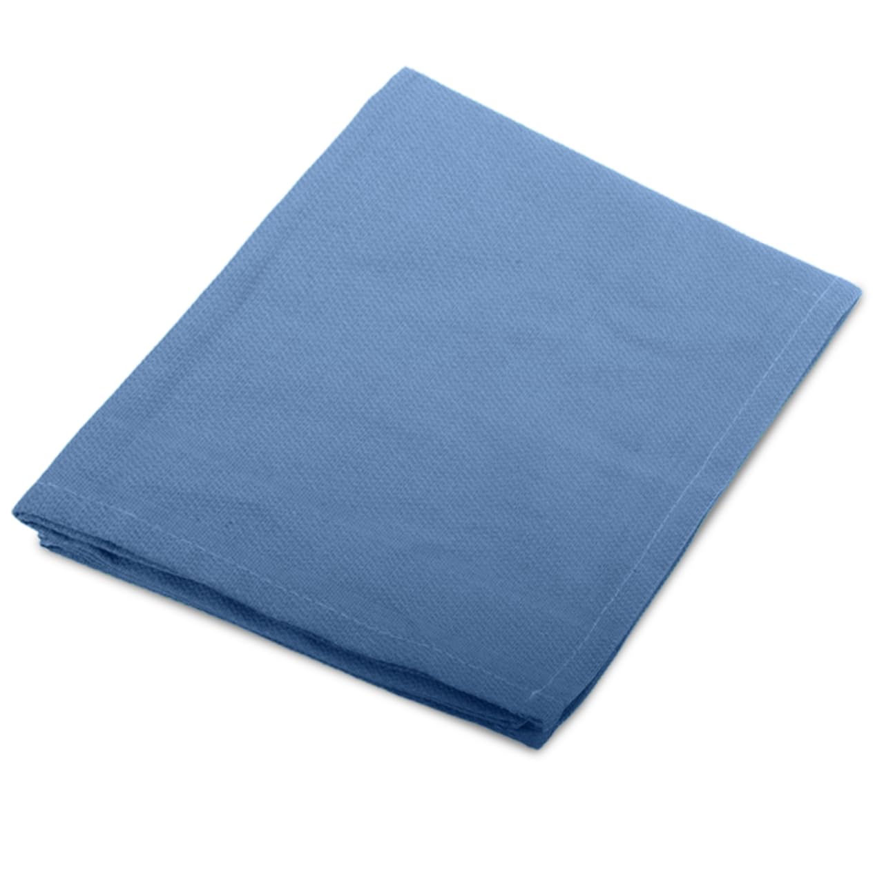 Avalon Towels Asciugamani chirurgici Huck (confezione da 12), dimensioni 43,2 x 66 cm, 100% cotone, panni per la pulizia multiuso, perfetti per ospedali e casa (blu)
