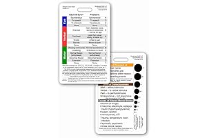 Paramedic Badge Reference Cards : GCS assessment for EMT or Paramedic