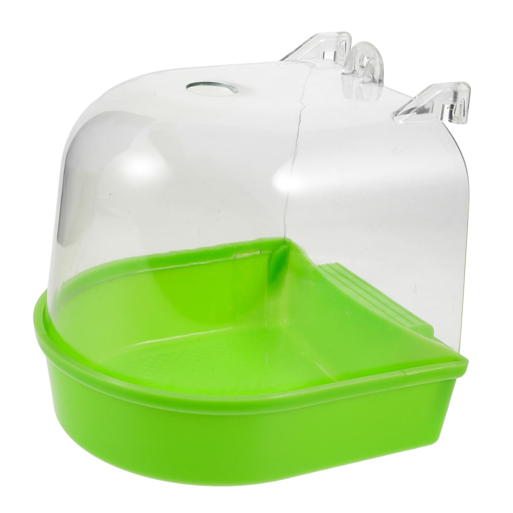 YARNOW 4pezzi da per Uccelli Resistente Box per Appeso per Pappagalli e Parrocchetti Accessorio per Pulizia Naturale e Riduzione Stress