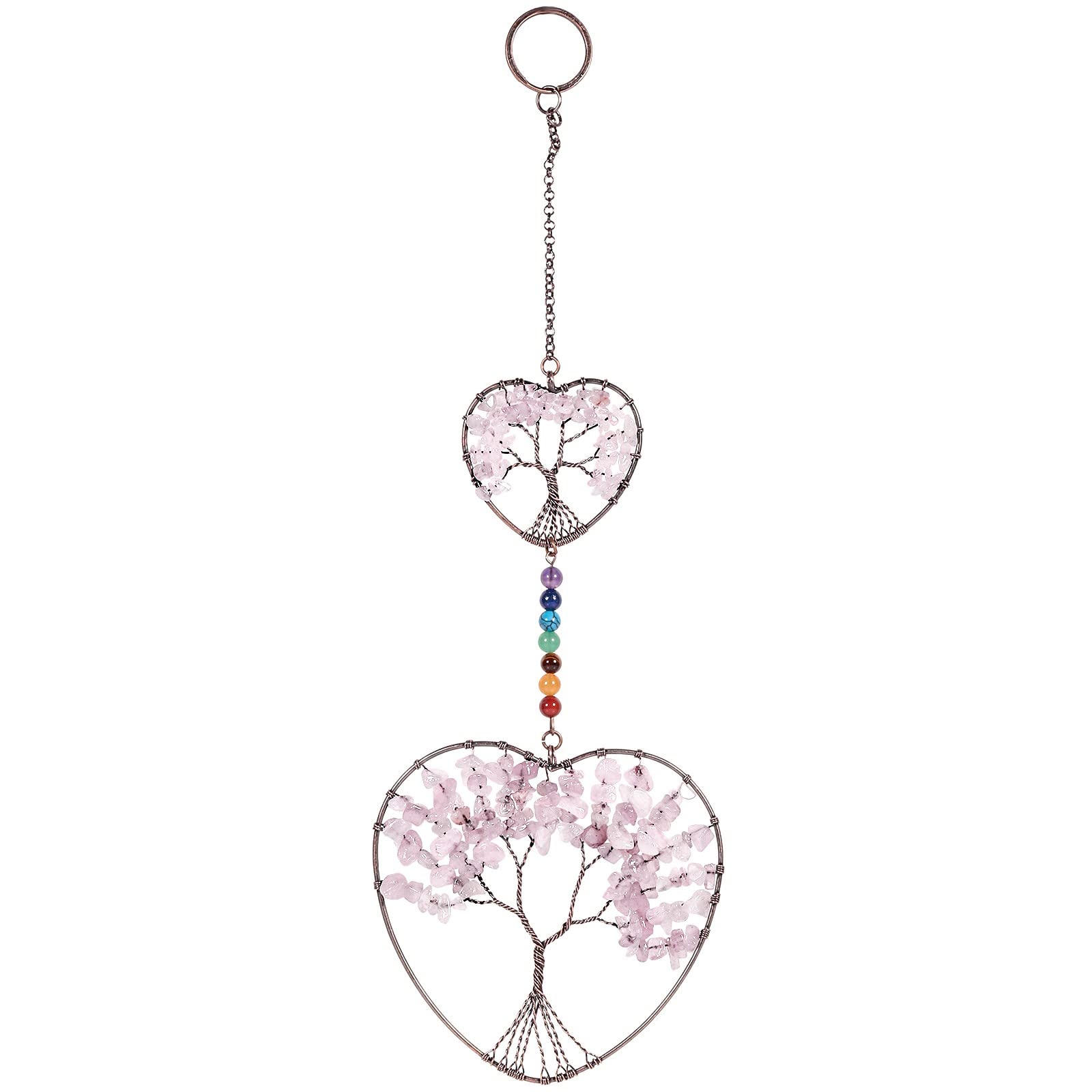 Cœur en cristal arbre de vie, le souvenir de mariage idéal