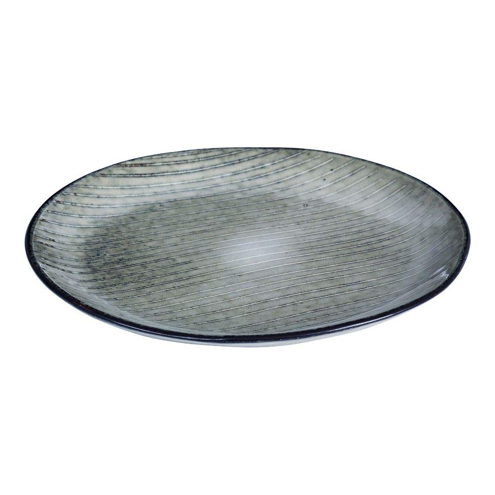 Teller Nordic Sea 20 cm, graublau Keramik