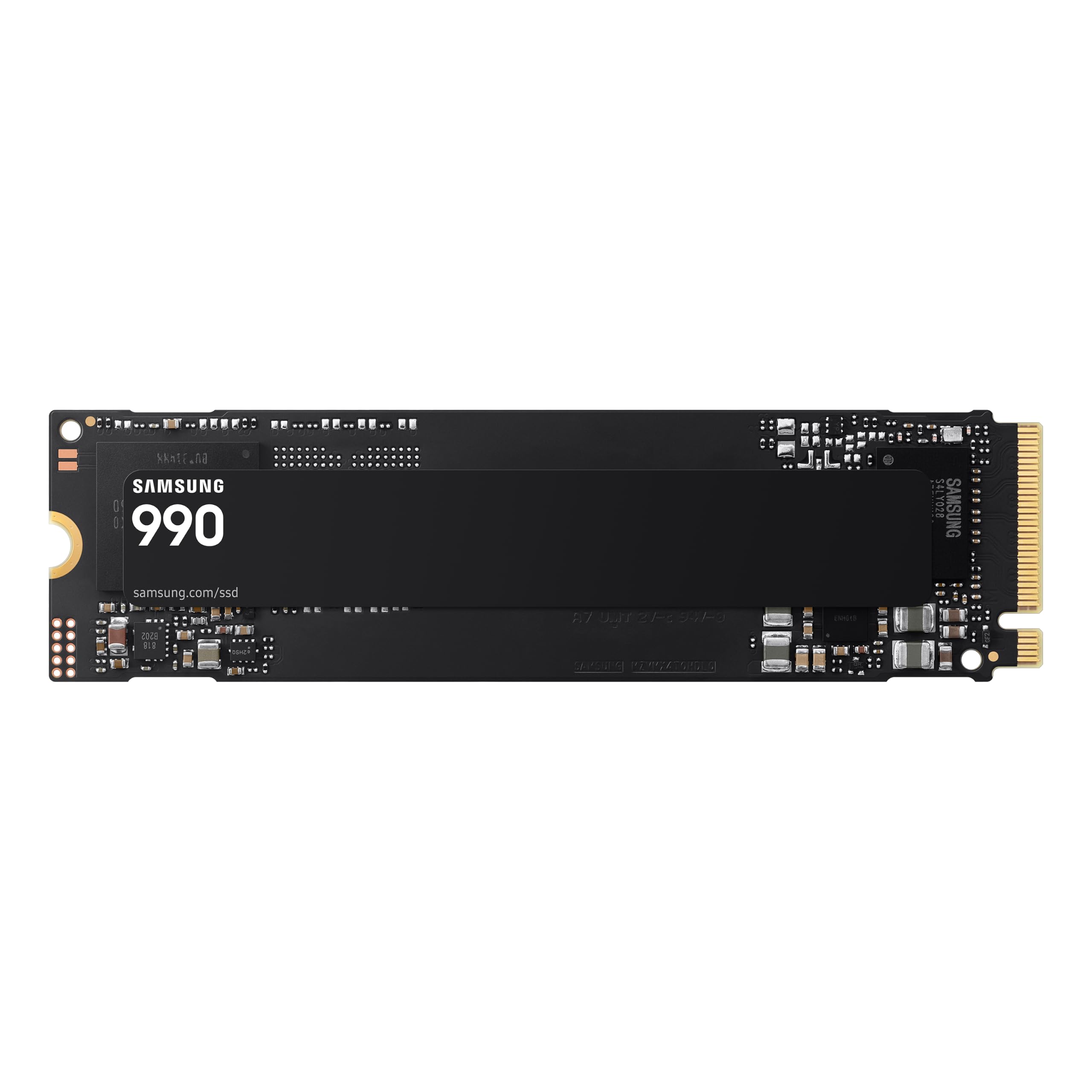 Samsung SSD 990, Internal M.2 NVMe SSD Hard Drive, 2TB, PCIe 4.0 x4 | Data Storage, NVMe 2.0, Up to 7,250/6,450 MB/s Read/Write Speed, For Work, Gaming & Creative MZ-V9V2T0BW