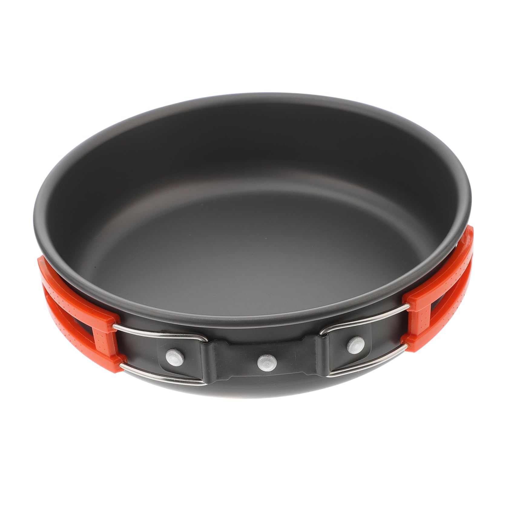 VICASKY Portable Non Stick Frying Pan Lightweight Camping Cooking Utensil for Hiking Backpacking and Picnics Durable Design with Scald Handle