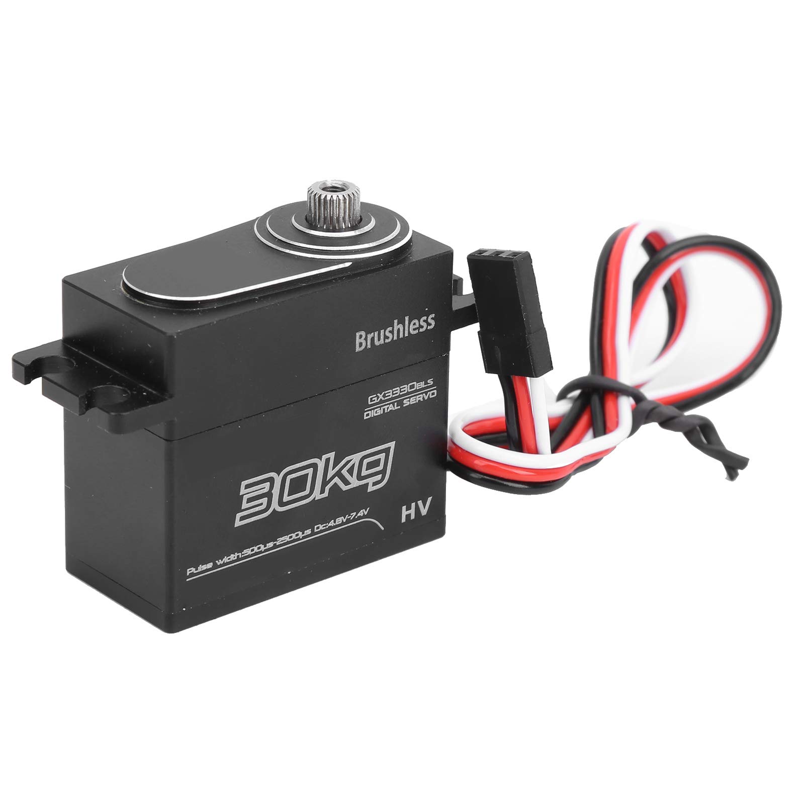 Motore Digitale Servo RC Impermeabile da 30 Kg a Coppia Elevata per Ingranaggi in Metallo per Auto RC 1 Set
