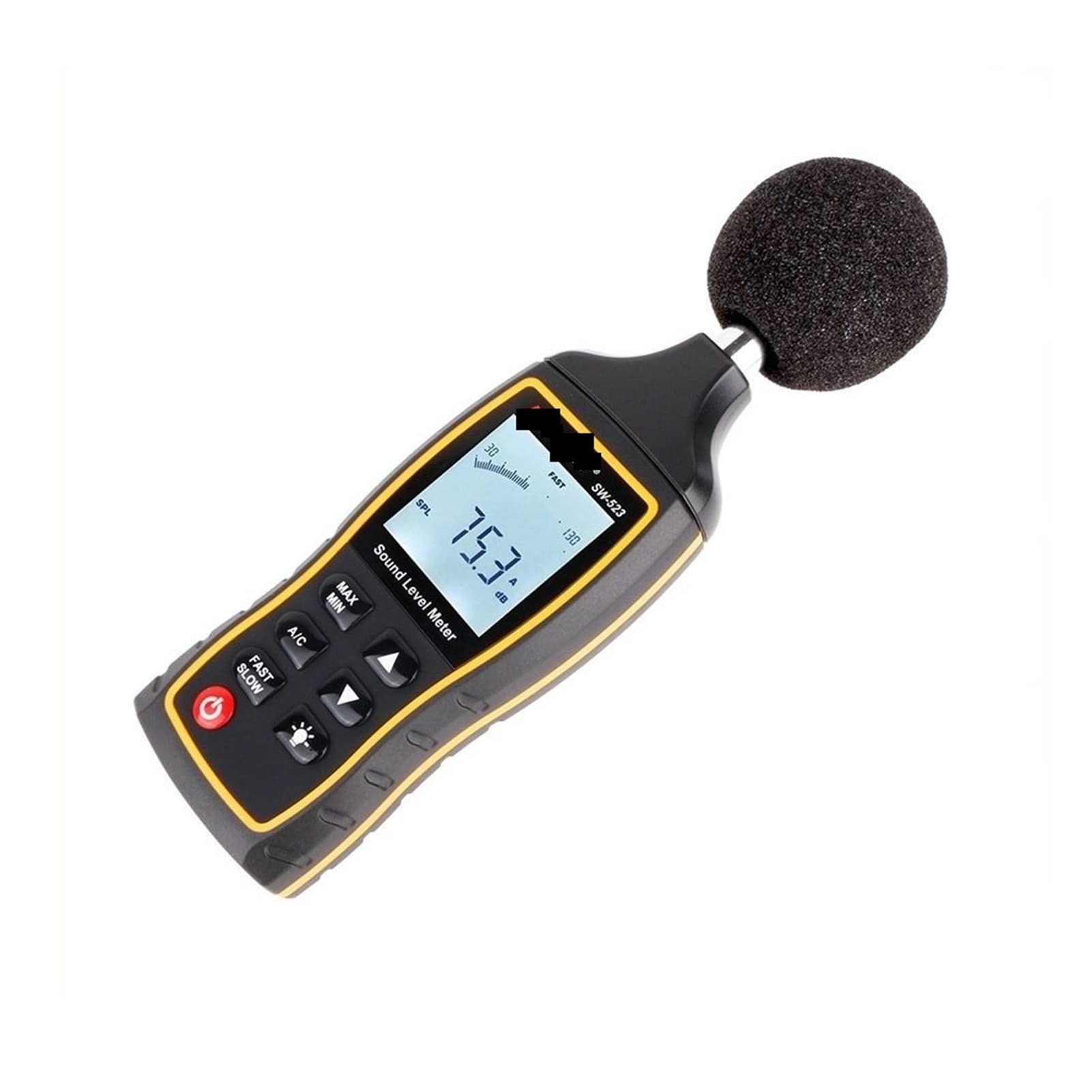 Mierniki poziomu dźwięku, Mierniki poziomu dźwięku cyfrowe ręczne miernik miernika db 30~130dB decybele mini minier