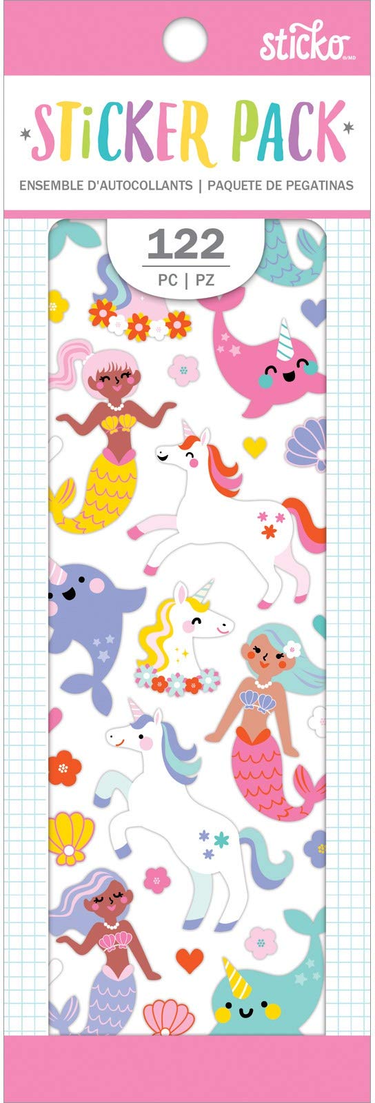 (Fantasy Animal, 122/Pkg) - Sticko Sticker Pack
