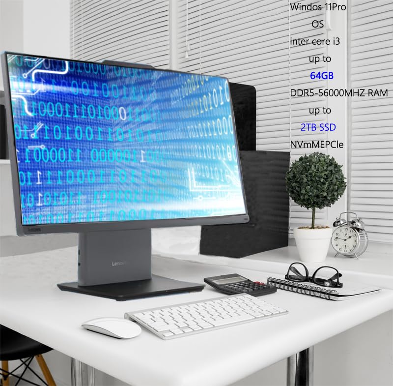 新品i3 13100/16G/SSD500/RTX3050/Office2021 Amazon.com: Lenovo ThinkCentre AIO 24