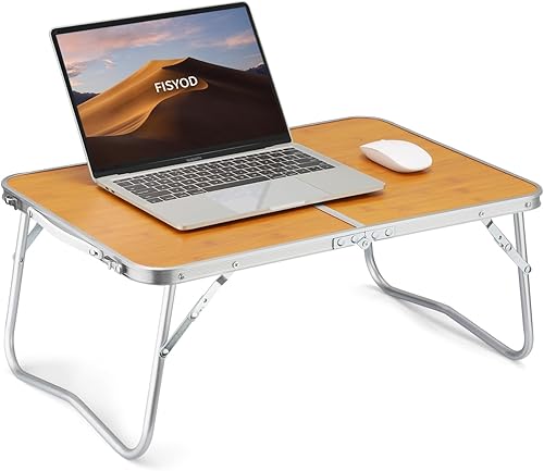 Mesa plegable para laptop, mesa de cama, mesa de regazo, mesa de bandeja de desayuno, mini mesa portátil de picnic, mesa de dibujo de lectura,