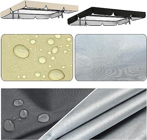 Dosel columpio jardín de alta densidad con funda de asiento resistente 5
