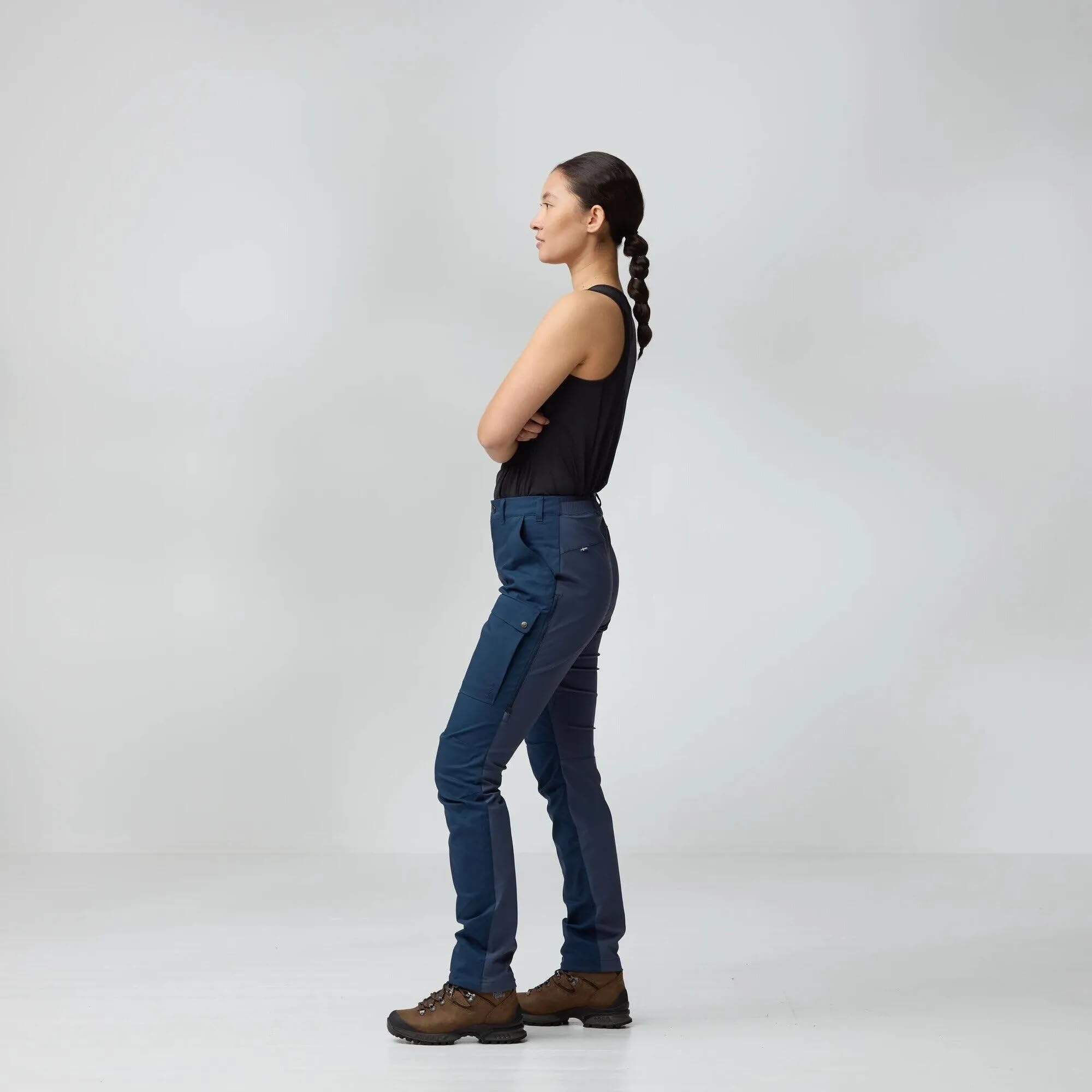 Fjällräven - Abisko Hybrid Trail Trousers W, Pantaloni Sportivi Donna