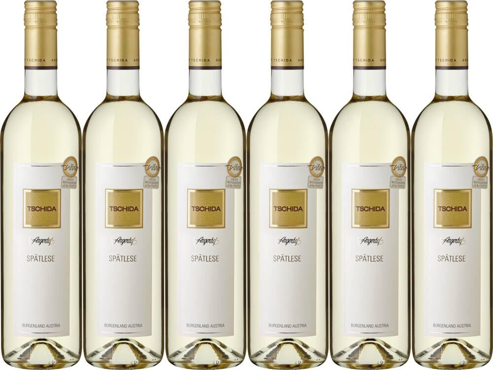 6x Spätlese Tschida 2022 - Weingut Angerhof Tschida, Burgenland - Weißwein