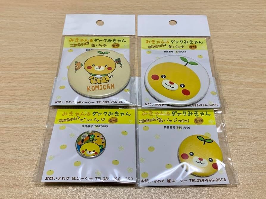 ピンバッジ CAN キャラクター デザイン めいどりーみん　きゃん　can CAN 缶バッジ ピンク背景 女性 めいどりーみん きゃん - メルカリ