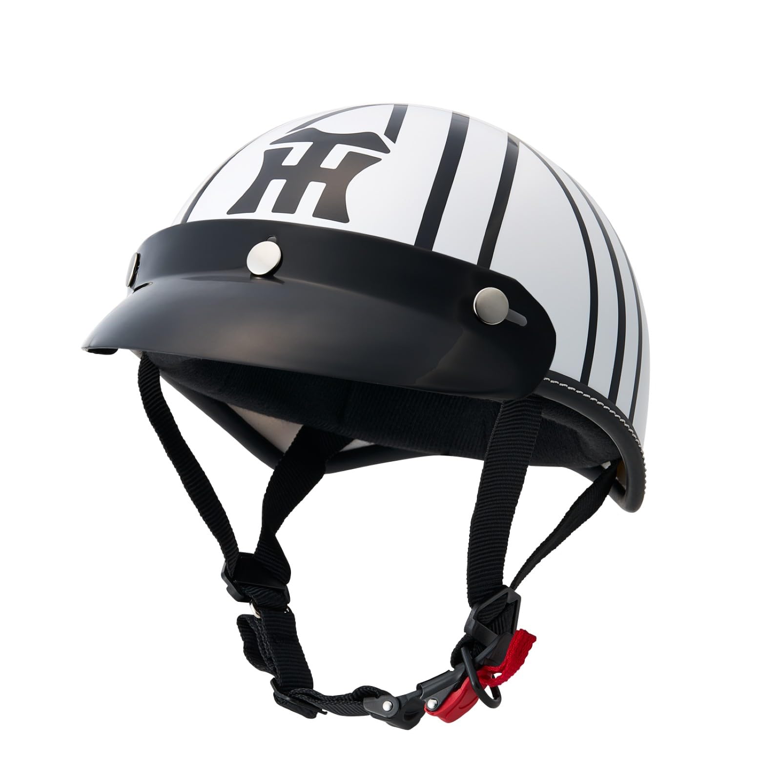 Amazon | マルシン(MARUSHIN) バイク用 ハーフヘルメット 阪神