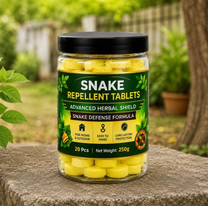 Herbal Snake Repellent Balls | Natural Snake Deterrent Sachets for Indoor & Outdoor Use | Long Lasting Protection for Home, Garden, Farm, Warehouse & Yard | Easy-to-Use Herbal Pest Control Balls (PACK OF 1)-picture-28