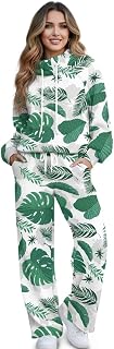 Suobstales 2 Piece Outfits for Women Sweatsuits Sets Tracksuit Long Sleeve Pullover Tops and Jogger Sweat Pants with Pockets