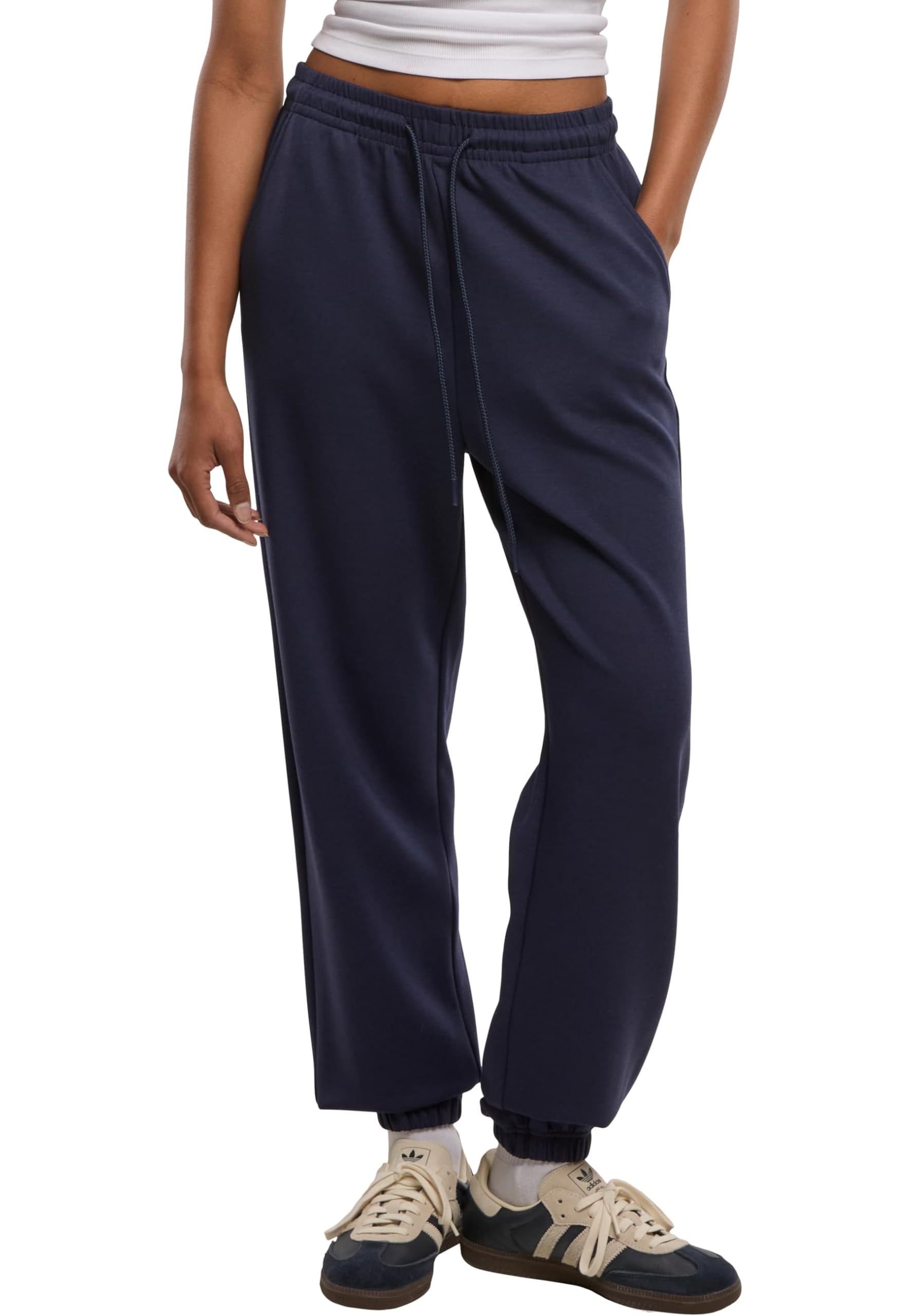 Urban Classics - Tb8145-ladies Slim Fit Scuba Joggpant, Pantaloni di Tuta Donna