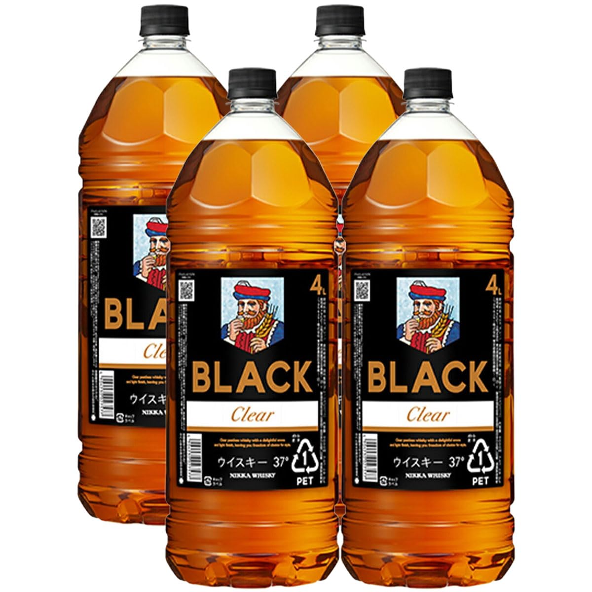 Amazon.co.jp: ブラックニッカ ウイスキー4000ml×4本 ブラックニッカ