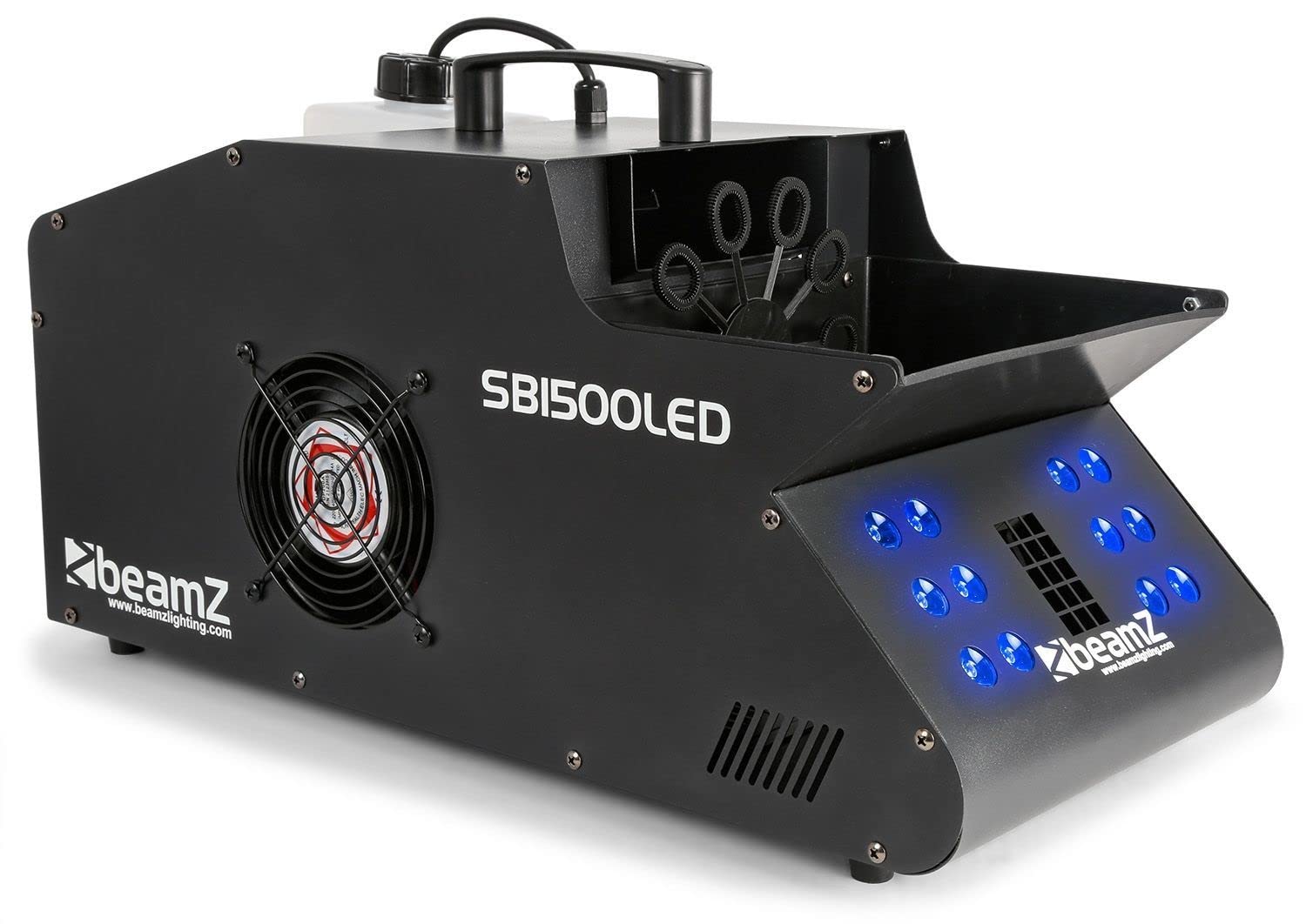BeamZ SB1500LED Nero 1.35L macchina per bolle