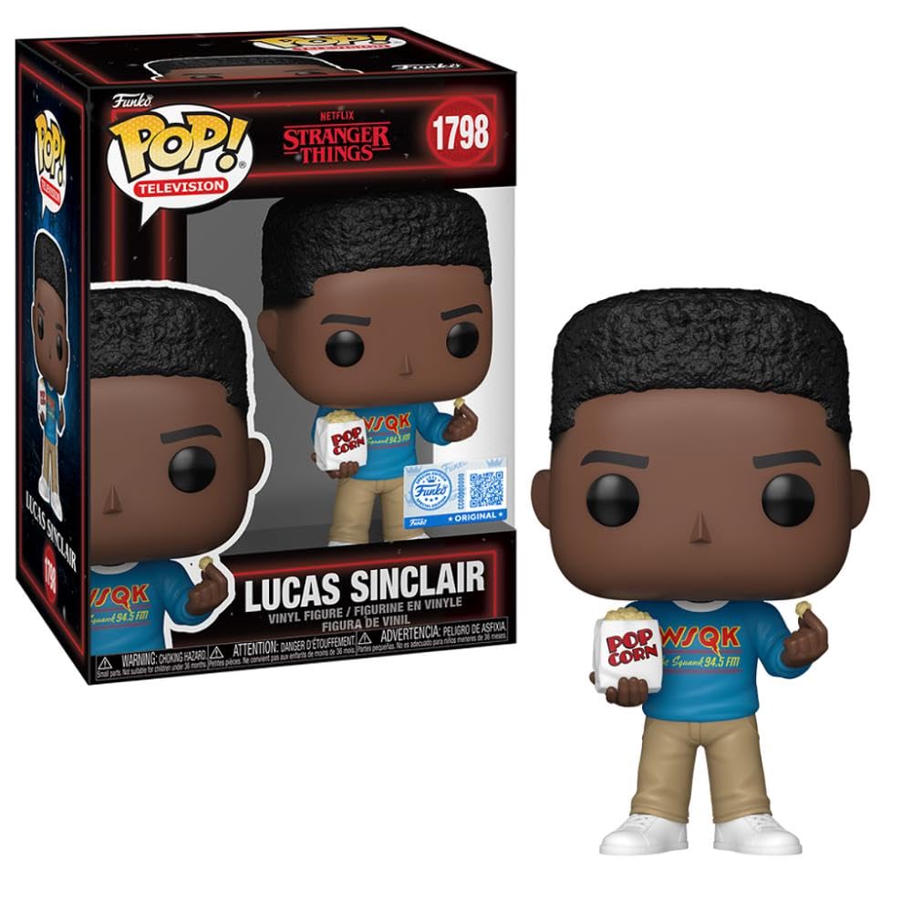 Funko PopVinyl Excl ST S5 Lucas Sinclair - Palomitas de maíz