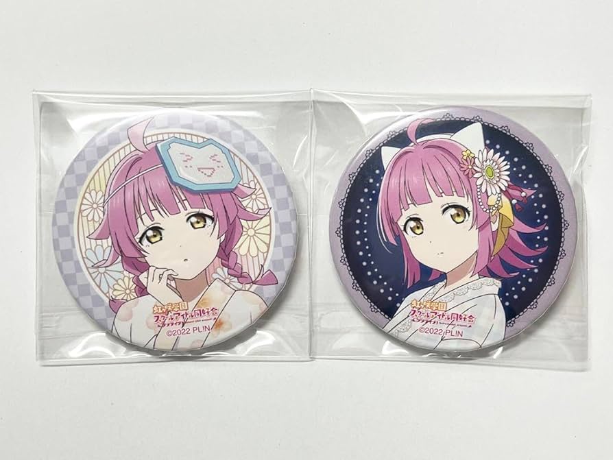 天王寺璃奈 缶バッジセット Amazon.co.jp: ラブライブ 虹ヶ咲学園スクールアイドル同好会
