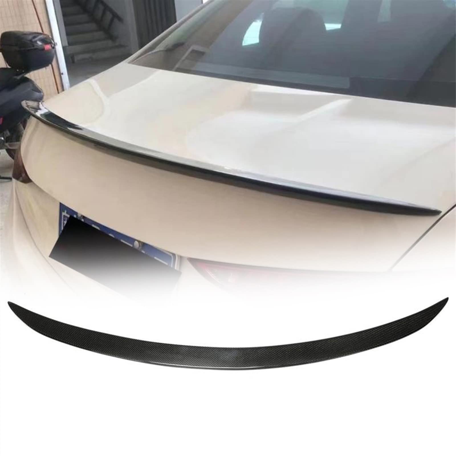 Aileron de queue de becquet de coffre arrière en carbone Benz W206 4 portes