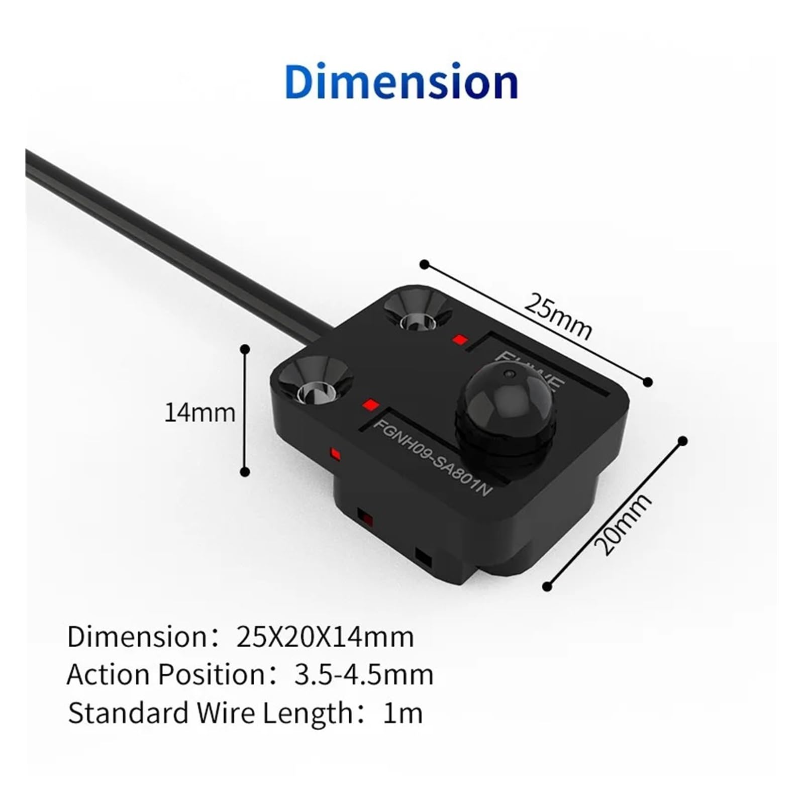Przełącznik fotoelektryczny Wafer wyłącznik krańcowy mikroczujnik fotoelektryczny