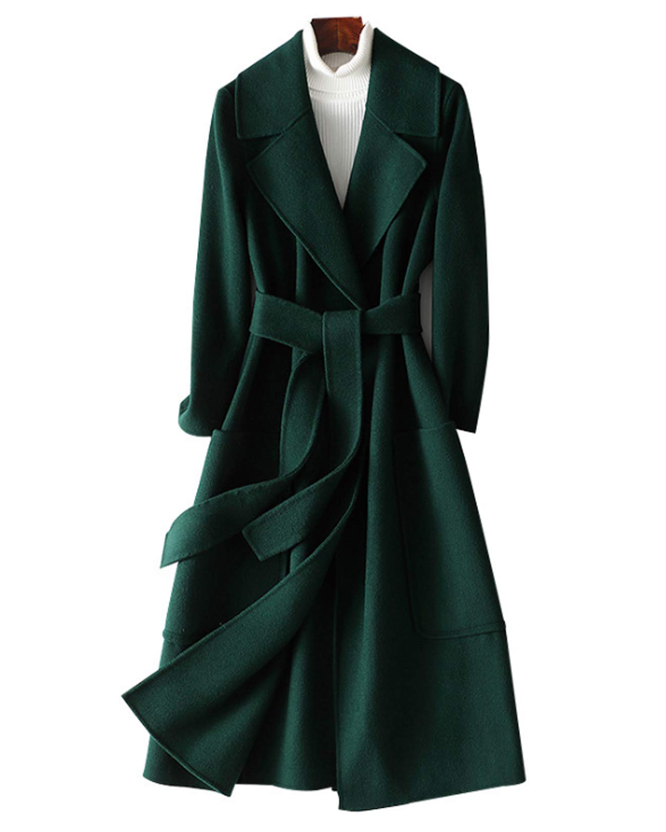 green emerald velvet dress Delphi Long Green Velvet Coat