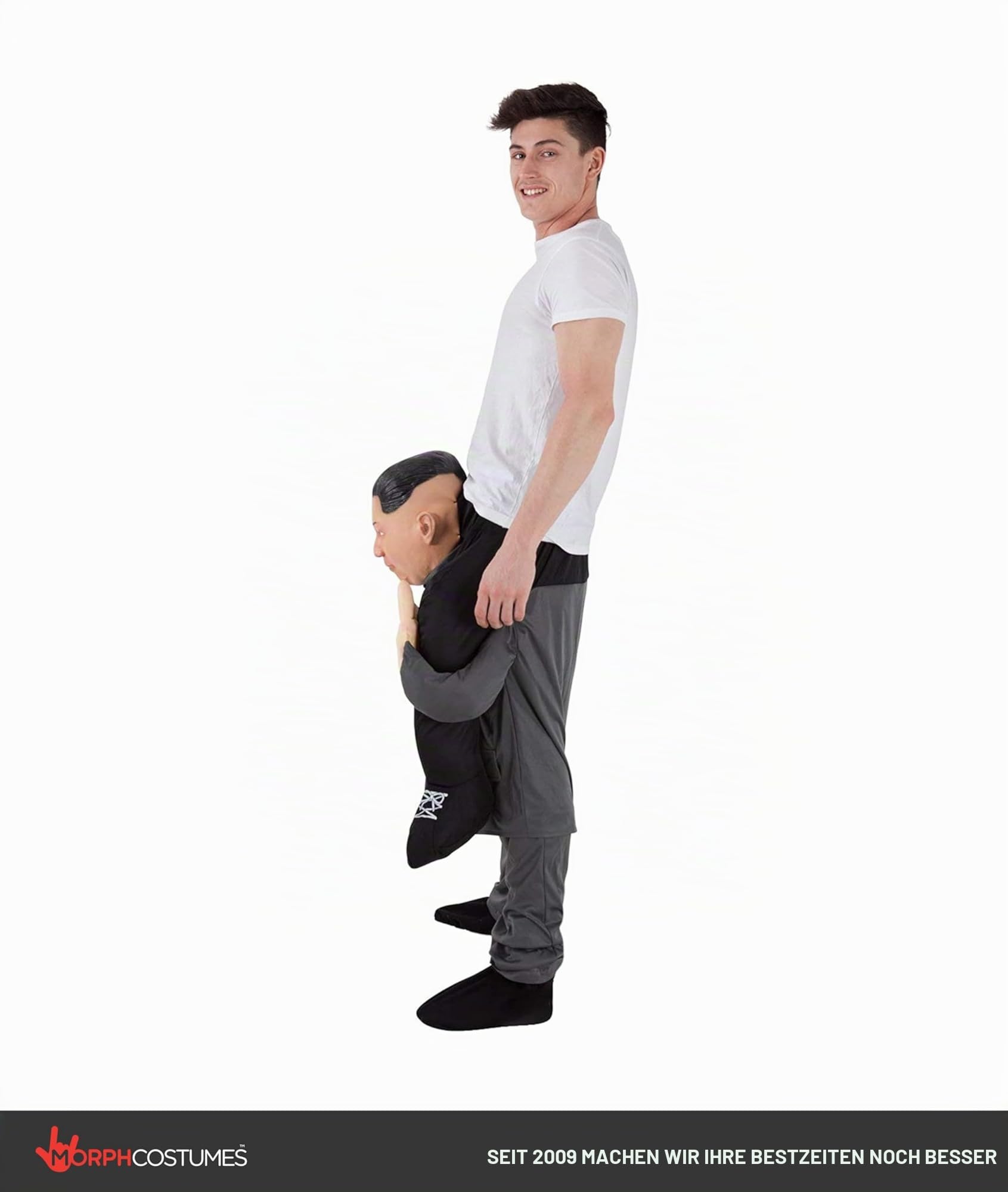 Morph Costumes Piggyback Funny Political Ride on Halloween Costume for Adults