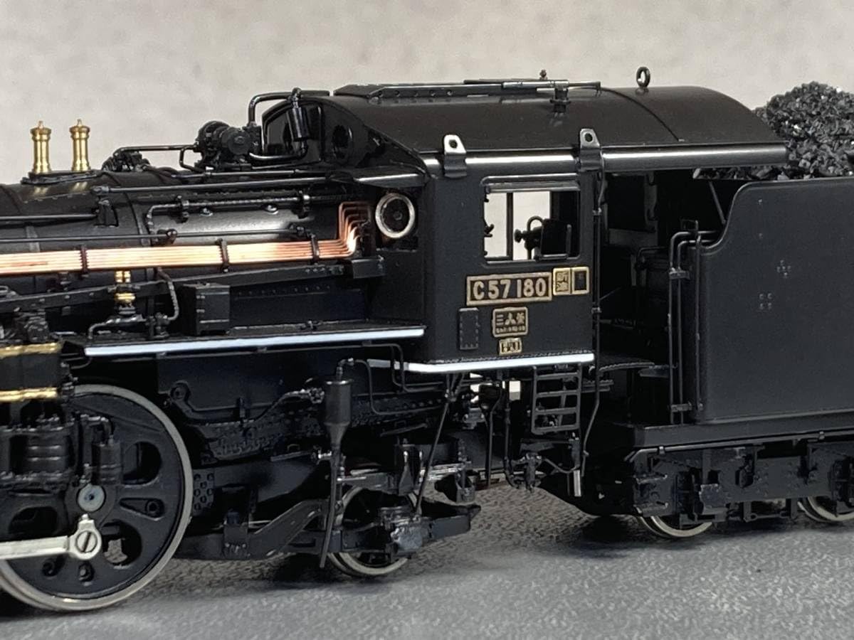 Amazon.co.jp: 天賞堂 C57 180号機 JR東 ばんえつ物語機(作用管