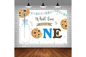 Fun to Be One 1st Birthday Party Backdrop 5x3ft