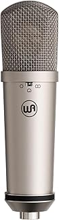 Warm Audio WA-87jr 大型ダイヤフラムコンデンサーマイク ショックマウント付き 豊かなスタジオグレードのサウンド ボーカル、楽器、ポッドキャスト、ニッケル用