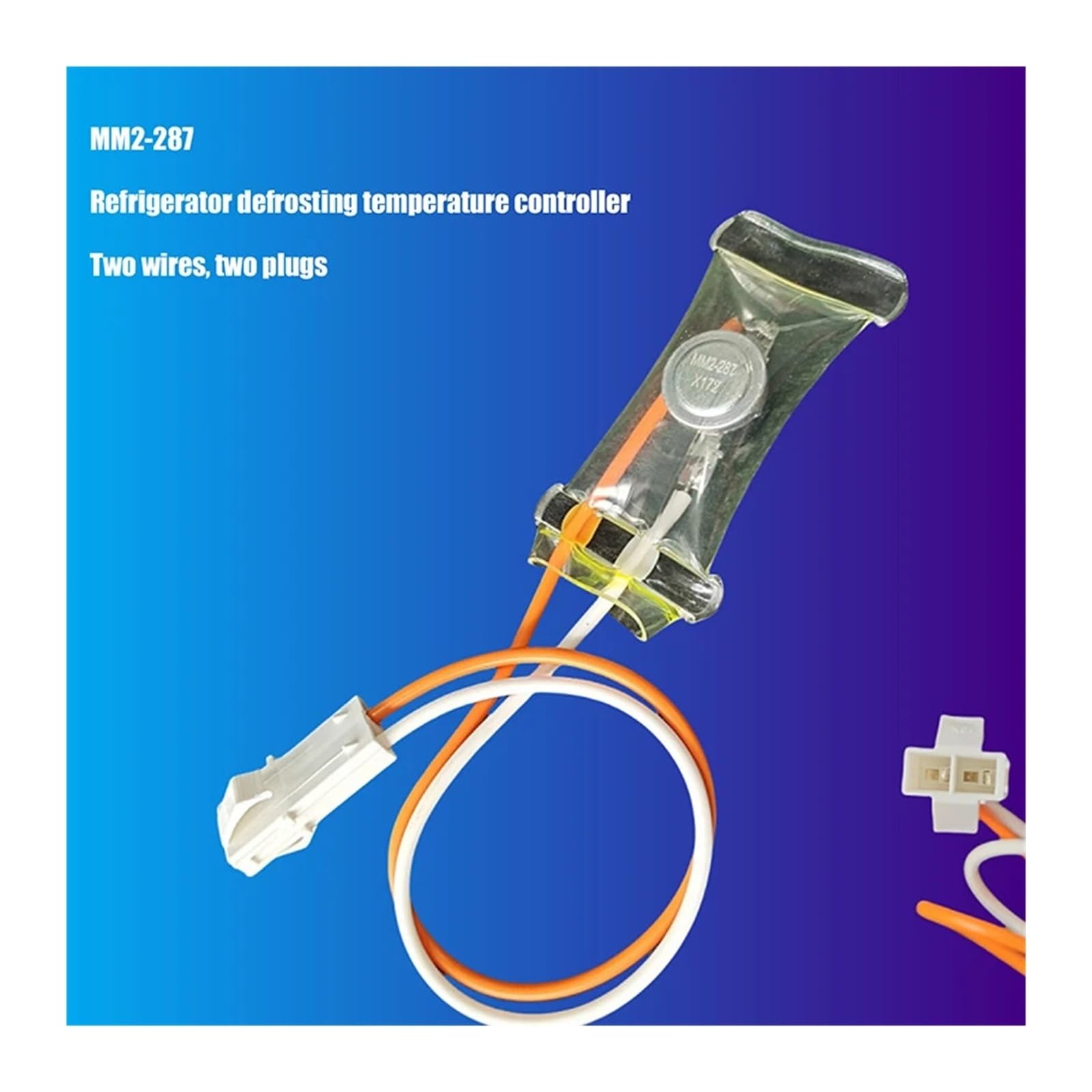 MM2-287 X172 Termostato Di Sbrinamento For Frigorifero Sensore Di Controllo Del Regolatore Di Temperatura Di Sbrinamento Del Frigorifero