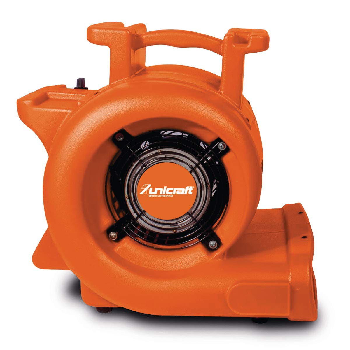 Unicraft Radialventilator RV 270 P (Luftmenge max. 2040/2200/2380 m³/h, Gehäuse aus Polypropylen, großes Lüfterrad, Auslassabmessung 423x88 mm) 6262027