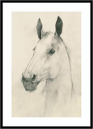 Amanti Art Lienzo enmarcado para pared, 30 x 41 pulgadas, César sobre crema de Avery Tillmon póster enmarcado para decoración de pared, sala de