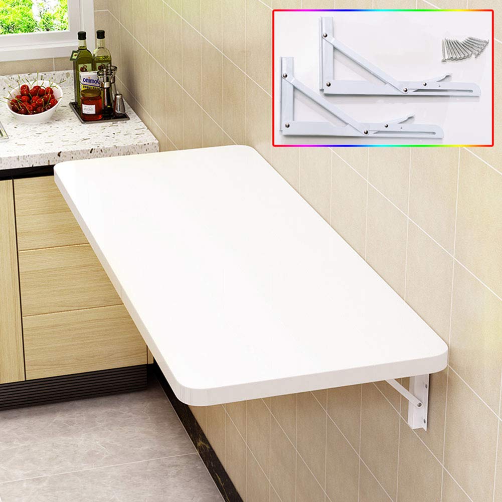 Table pliante pour petit espace et bureau mural rabattable gain de place pour studio