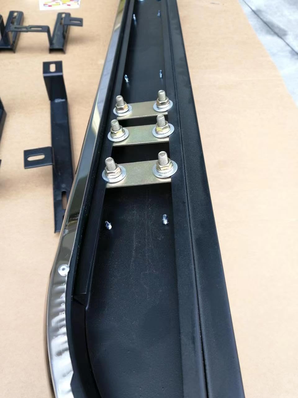 Fixed 2PCS Running Board fits Hyundai Kona 2024 2025 Side Step Protect Bar Pedal Nerf Bars Accessories w/Brackets