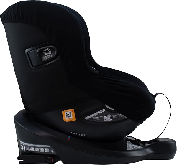 JYOKO Kids Funda de algodón Compatible con Joie Spin 360 y Nuna Rebl (Black Series, Funda Joie I-Spin 360) - 4